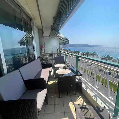 Apartament Charming With Ocean Views In Nice, France Nicea