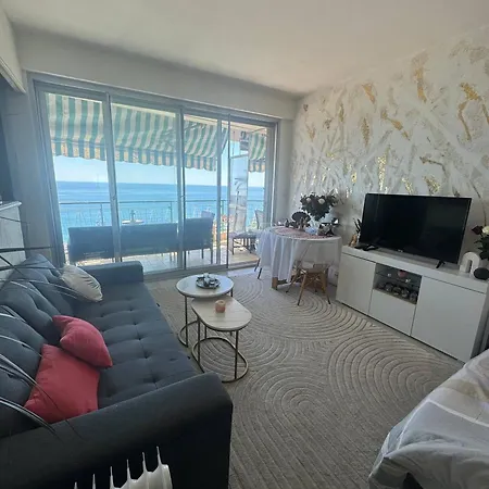 Charming With Ocean Views In Nice, France Apartament Nicea